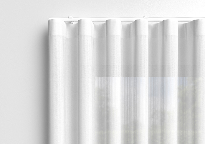 Casoria Voile, White Horizon - Made to Measure Curtains - Image 14